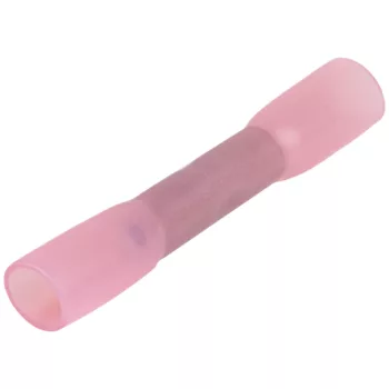   Tracon ZSTHP Zsugorodó szig. toldóhüv. 1,5 mm2, L=37 mm, d1=1,8 mm, piros ( ZSTHP )