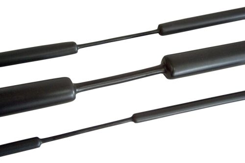 Tracon, ZSV30, zsugorcső, vékonyfalú, 3/1 mm, 3:1 zsugorodás , fekete, 1 m-es Tracon (ZSV30)