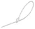 Tracon 100N-GY Gyöngyös nyitható kábelkötegelő, natúr, 100×1,2mm, D=3-25mm, PA6.6