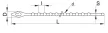 Tracon 160F-GY, Gyöngyös nyitható kábelkötegelő, fekete 150×1,7mm, D=4-38mm, PA6.6