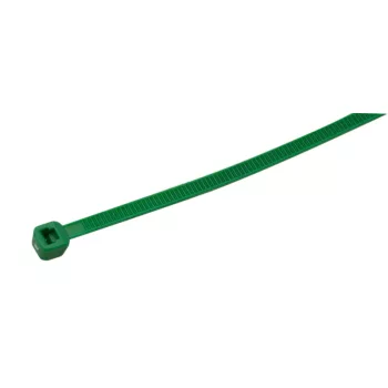   Tracon 170Z, Normál kábelkötegelő, zöld 203×3,6mm, D=2-52mm, PA6.6