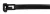 Tracon 181-NY Nyitható kábelkötegelő, fekete, 200×7.6mm, D=10-50mm, PA 6.6