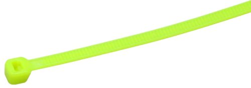 Tracon 230NZ, Normál kábelkötegelő, neon zöld 290×3.6mm, D=2-80mm, PA6.6
