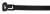 Tracon 261-NY Nyitható kábelkötegelő, fekete, 250×7.6mm, D=10-65mm, PA 6.6