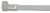 Tracon 350-NY, Nyitható kábelkötegelő, natúr 350×8mm, D=10-100mm, PA 6.6