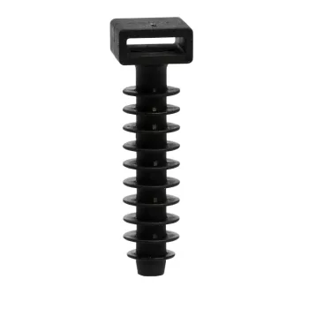 Tracon 5458N Beüthető kábelkötegelő tipli, d=7mm, A=9,8×2,1mm, PA6.6
