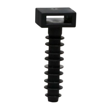   Tracon 8138, Beüthető kábelkötegelő tipli d=7mm, A=10,2×3,0mm, PA6.6