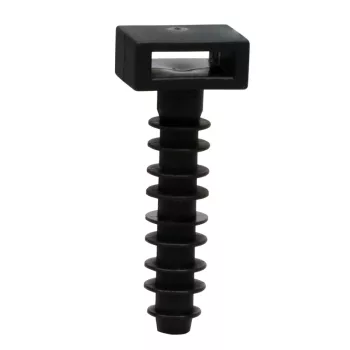 Tracon 8138 Beüthető kábelkötegelő tipli, d=7mm, A=10,2×3,0mm, PA6.6