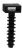 Tracon 8138, Beüthető kábelkötegelő tipli d=7mm, A=10,2×3,0mm, PA6.6