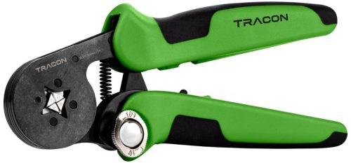 Tracon 9039-1016 Présszerszám szigeteletlen,-szigetelt és iker érvéghüvelyhez 0,25-16mm2