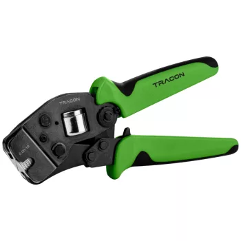 Tracon 9039-AUTO érvéghüvely présszerszám 0,08–10 mm² szigeteletlen szigetelt iker
