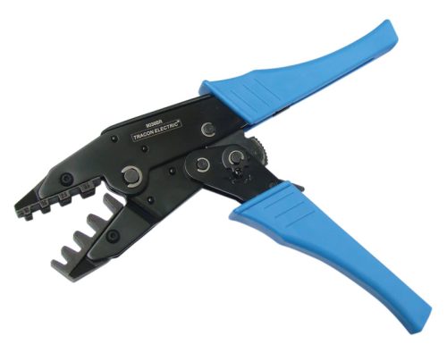 Tracon 9039BR Présszerszám szigeteletlen,-szigetelt és iker érvéghüvelyhez 10-35mm2 or max. 2x16mm2
