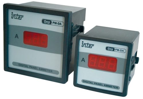 Tracon ACAMD-96-50, Digitális váltakozó áramú ampermérő közvetlen méréshez 96×96mm, 50A AC