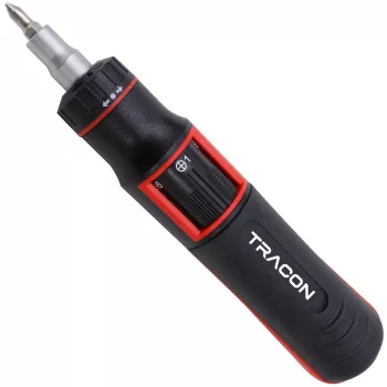   Tracon ACS10 Racsnis csavarhúzó beépített cserélhető fejekkel 190mm, 10 bit