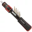 Tracon ACS10 Racsnis csavarhúzó beépített cserélhető fejekkel 190mm, 10 bit