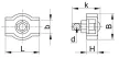 Tracon ACVM96-30, Analóg váltakozó áramú voltmérő 96×96mm, 30V AC