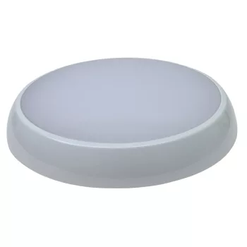   Tracon ADAMS12W, Falon kívüli védett LED lámpatest,mozgásérzékelő,áll. színhő 230VAC,12W,1200lm,3000/4000/6500K,1-8m,10s-12m,IP54