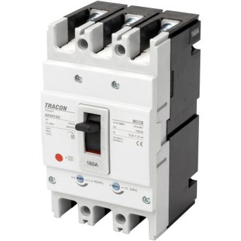   Tracon AKM1-40, Kompakt megszakító 3P,40A,Ir=(0,8-1,0)In, 400/415V, 50/60Hz, Icu=36kA, Ics=25kA