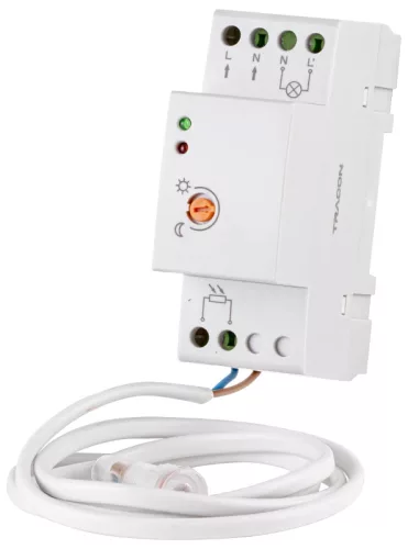 Tracon ALK-BOX, Alkonyatkapcsoló 16A/230V, 50 Hz, 2-100lux, IP20
