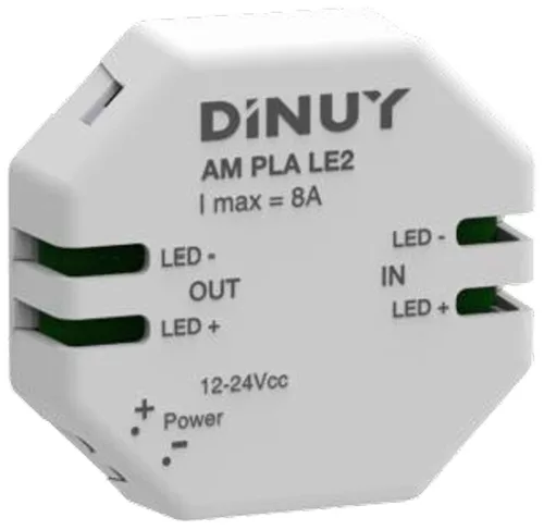 Tracon AMPLALE2, Jelerősítő modul LED szalagokhoz 12-48 VDC, max. 8 A