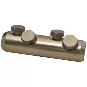   Tracon AT185-240CS, Szakadófejes csavaros alumínium toldóhüvely 185-240mm2,(3+3)×M16