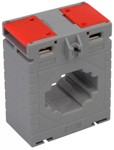 Tracon AV40300SH, Sínre fűzhető áramváltó, 40-as sínre, Po:0,5 300A/5A, 5VA, Po:0,5