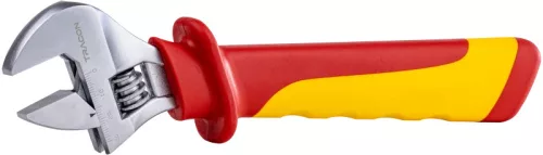 Tracon AW300 Állítható villáskulcs, 1000V-ra szigetelt AC 1000V, L=300mm, 750g