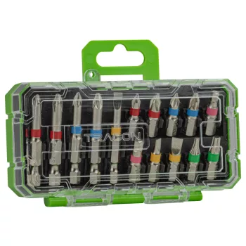 Tracon BIT15 Bitfej készlet S2, HRC 58-62, 15pcs