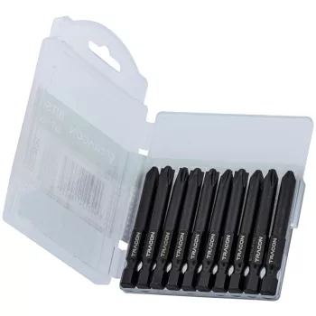 Tracon BITSLPH2 Bitfej készlet SL/PH2, L=55mm, 10pcs