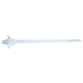   Tracon BK-200 Benyomótüskés kábelkötegelő, natúr 200x4,8mm, D=30mm, PA6.6, d=6mm