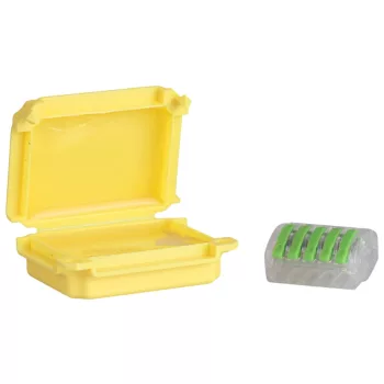 Tracon BOXW3 vízálló műanyag doboz sárga IPX8 53 x 39 x 24 mm