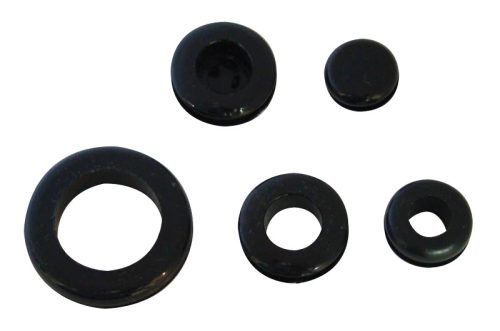 Tracon BVZ0603, Kábelbevezető, zárt, gumi B=6mm, C=3mm