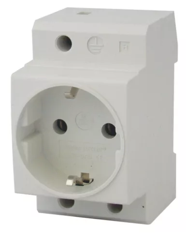 Tracon C60-DAO, Sorolható csatlakozó aljzat, oldalsó védőérintkezővel 230V, 16A, 2P+E