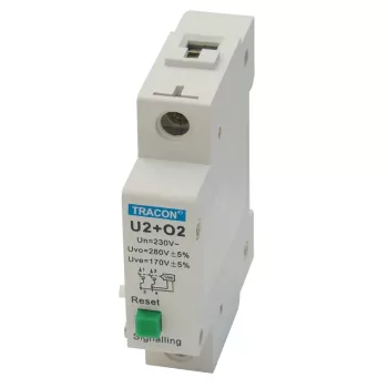   Tracon C60-U2/O2, Feszültségcsökkenési- és növekedési kioldó TDZ-hez 230 VAC