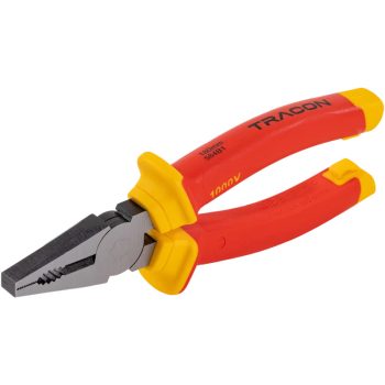   Tracon CF-1000 Kombinált fogó, 1000V-ra szigetelt AC 1000V, L= 180mm, 306g