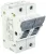 Tracon CFBL1P+N50 Szakaszolókapcsoló-biztosító hengeres bizt.hoz, maszkolható 50A, 14x51mm, Un=400V/690V, 1P+N right, LED