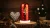 Tracon CHRGR10WW LED karácsonyi bura, fenyő, üveg, elemes (X25008) Timer 6+18h, 10LED, 3000K, 3xAA