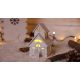 Tracon CHRH1WW LED karácsonyi házikó,fa,fehér,elemes Timer 6+18h, 1LED, 3000K, 1xCR2032 ( CHRH1WW )