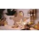 Tracon CHRHS7WW LED karácsonyi csillag,fa,elemes Timer 6+18h, 7LED, 3000K, 2xAAA ( CHRHS7WW )