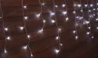 Tracon CHRIOB10CW Karácsonyi jégcsap fényfüggöny, kültéri/beltéri 230VAC, 5+10M, 250LED, 6W, hideg fehér ( 12000-13000K ) színhőmérséklettel, IP44 ( CHRIOB10CW )