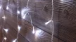 Tracon CHRIOB10CW Karácsonyi jégcsap fényfüggöny, kültéri/beltéri 230VAC, 5+10M, 250LED, 6W, hideg fehér ( 12000-13000K ) színhőmérséklettel, IP44 ( CHRIOB10CW )