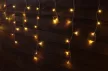 Tracon CHRIOB10WW Karácsonyi jégcsap fényfüggöny, kültéri/beltéri 230VAC, 5+10M, 250LED, 6W, 2600-2700K, IP44 ( CHRIOB10WW )