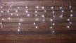 Tracon CHRIOB5CW Karácsonyi jégcsap fényfüggöny, kültéri/beltéri 230VAC, 5+5M, 125LED, 3,6W, hideg fehér ( 12000-13000K ) színhőmérséklettel, IP44 ( CHRIOB5CW )