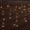 Tracon CHRIOSW10WW Karácsonyi sziporkázó jégcsap fényfüggöny, kültéri/beltéri 230VAC, 5+10M, 250LED, 6W, meleg fehér ( 2600-2700K ) színhőmérséklettel, IP44 ( CHRIOSW10WW )
