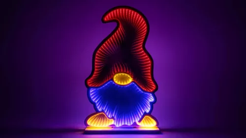 Tracon CHRMMBG LED karácsonyi tükördísz , manó, USB (X25016) USB, 1,5m, 200LED, 4,5W, RGB