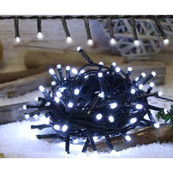   Tracon CHRSTHOB800CW Karácsonyi fényfüzér, kültéri/beltéri (X25026) 230VAC, 5+20M, 800LED, 6W, , 12000-13000K, IP44