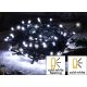 Tracon CHRSTOSC200CW Karácsonyi sziporkázó fényfüzér, kültéri/beltéri 230VAC, 5+20M, 200LED, 6W, hideg fehér ( 12000-13000K ) színhőmérséklettel, IP44 ( CHRSTOSC200CW )