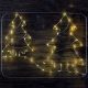 Tracon CHRTRWD60WW LED karácsonyi ablakdísz, fenyőfa, elemes Timer 6+18h, 60LED, meleg fehér ( 3000K ) színhőmérséklettel, 3xAAA ( CHRTRWD60WW )