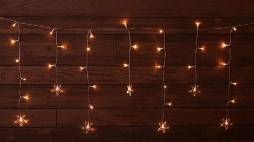 Tracon CHRWS40WW LED karácsonyi ablakdísz,csillag,elemes Timer 6+18h, 40LED, 3000K, 3xAA ( CHRWS40WW )