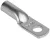 Tracon CLH6-5, Szigeteletlen szemes csősaru, ónozott elektrolitréz 6mm2, M5, (d1=4.4mm, d2=5.4mm)